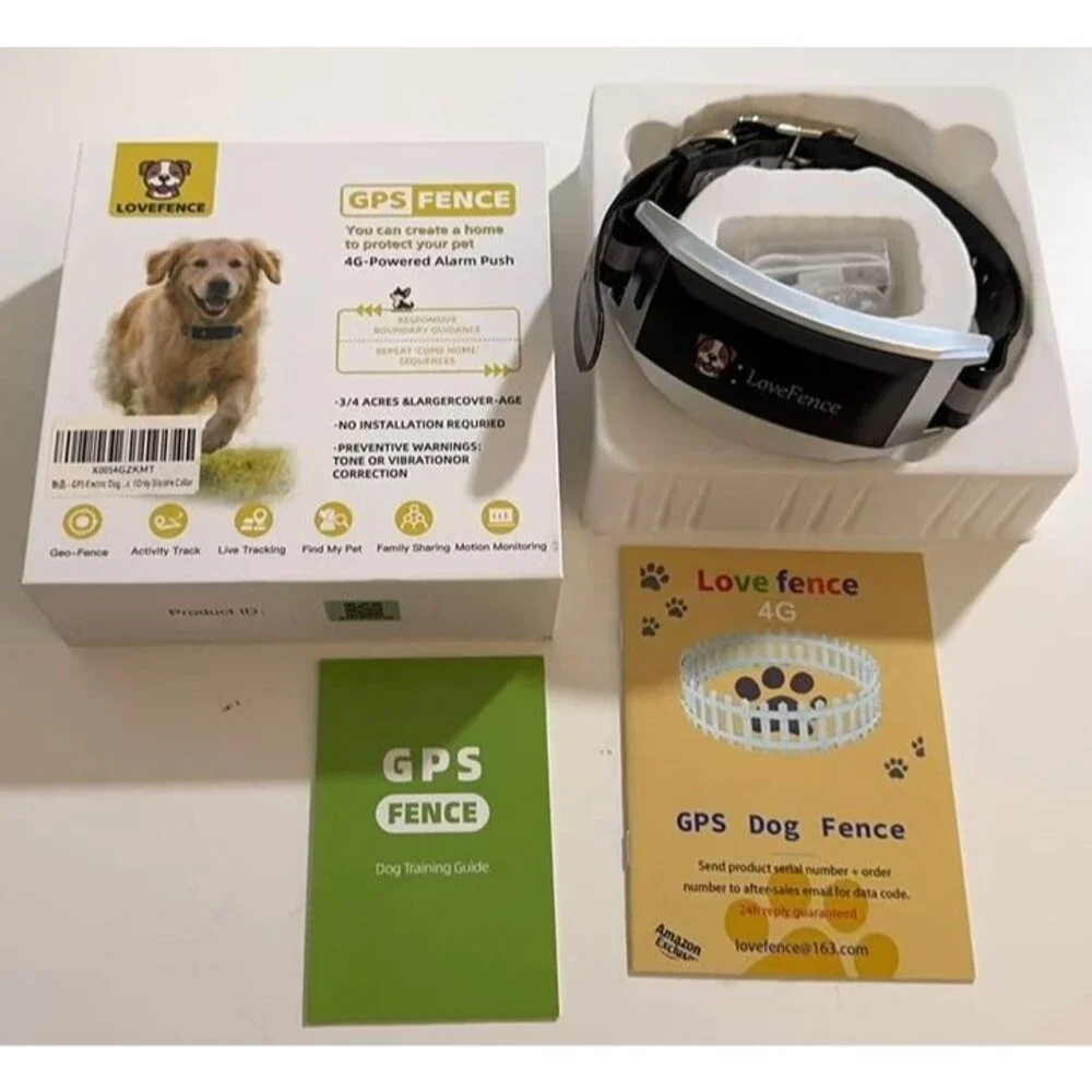 Wireless Dog Fence, GPS Dog Collar Fence System